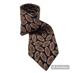 Monsieur Givenchy Tie Silk X Long 65 in Geometric Academia Luxury Vintage USA